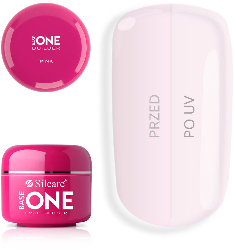 Silcare Żel UV Base One Pink 15 g