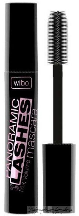 WIBO - Panoramic Lashes Shine & Volume Mascara - Pielęgnujący tusz do rzęs - 11 g