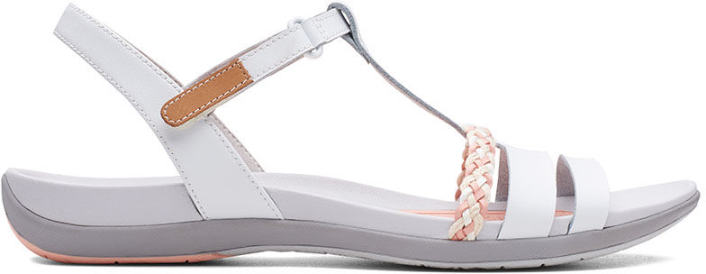 Sandały damskie Clarks Tealite Grace białe261423574