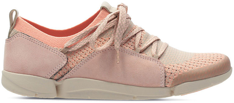 Półbuty sportowe damskie Clarks Tri Amelia Light różowe261389344