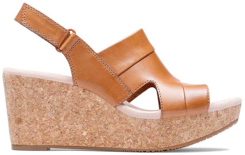Sandały damskie Clarks Annadel Ivory brązowe261399564