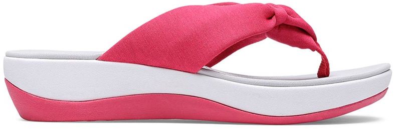 Japonki damskie Clarks Arla Glison Rose Hip różowe 261421884