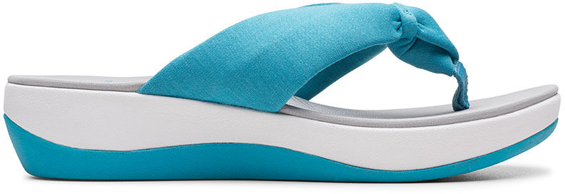 Klapki damskie Clarks Arla Glison niebieskie261421894