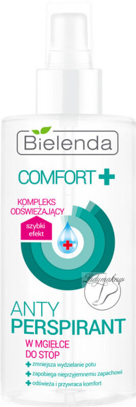 Bielenda - Comfort + Antyperspirant do stóp w mgiełce -150 ml