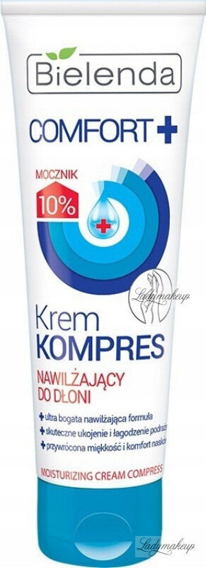 Bielenda - Comfort + Moisturizing Cream Compres - Krem-kompres nawilżający do dłoni- 75 ml