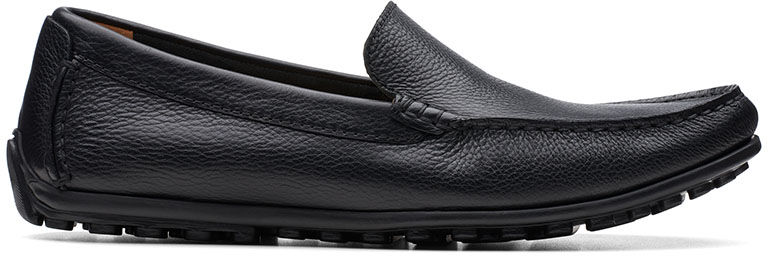 Mokasyny męskie Clarks Hamilton Free czarne261199207