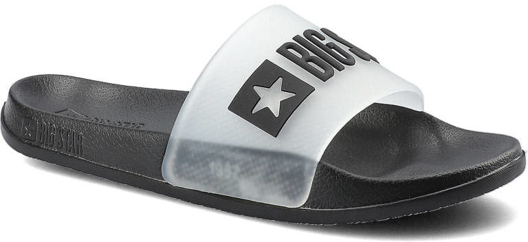 Big Star Czarne Klapki Modne Damskie Buty Na Lato