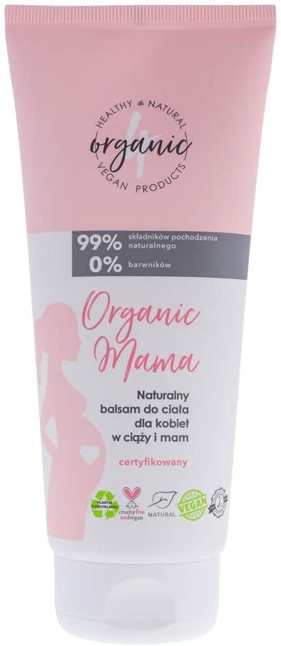 4organic Naturalny balsam do ciała dla kobiet w ciąży i mam Organic Mama  200 ml