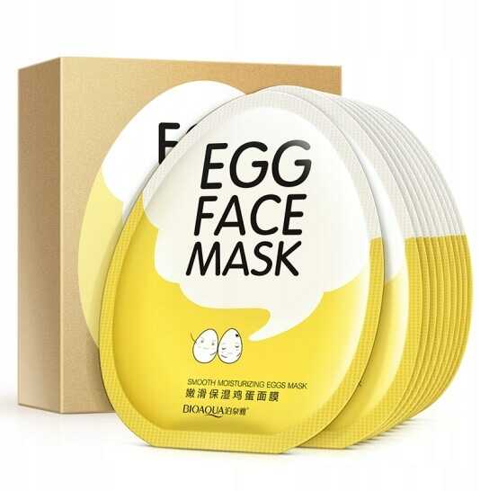 Bioaqua Egg Face Mask Maseczka Do Twarzy Jajko 30g