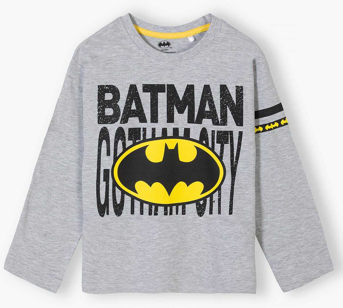 Szara bluzka dla chłopca Batman