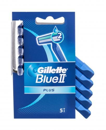 Gillette Blue II Plus maszynka do golenia 5 szt dla mężczyzn