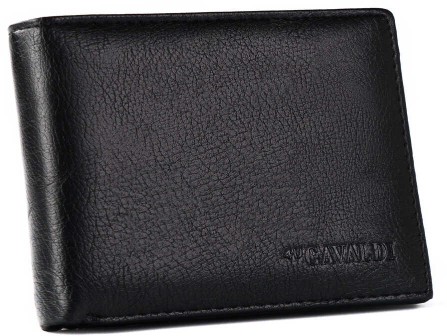 Portfelik męski Cavaldi M1077-PU czarny