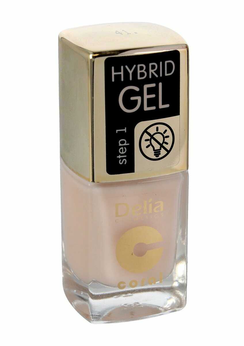 Delia Cosmetics, Coral Hybrid Gel, emalia do paznokci 41, 11 ml
