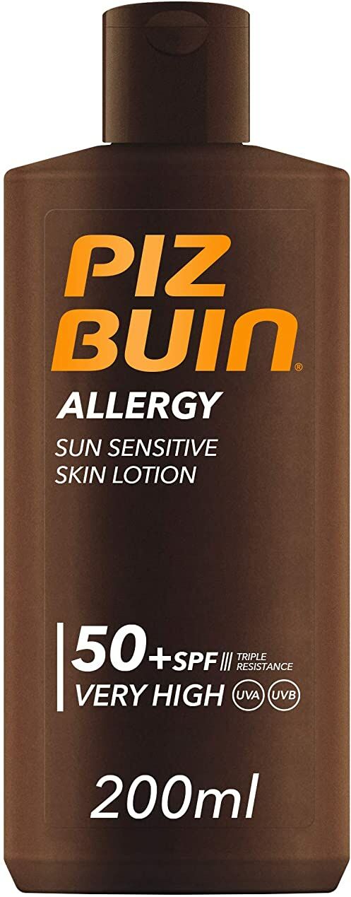 Piz Buin Allergy Sensitive Skin balsam do opalania SPF 50+, 200 ml