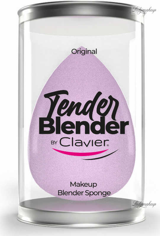 Clavier - Tender Blender - Gąbka do makijażu - Jajeczko - Jasny fiolet