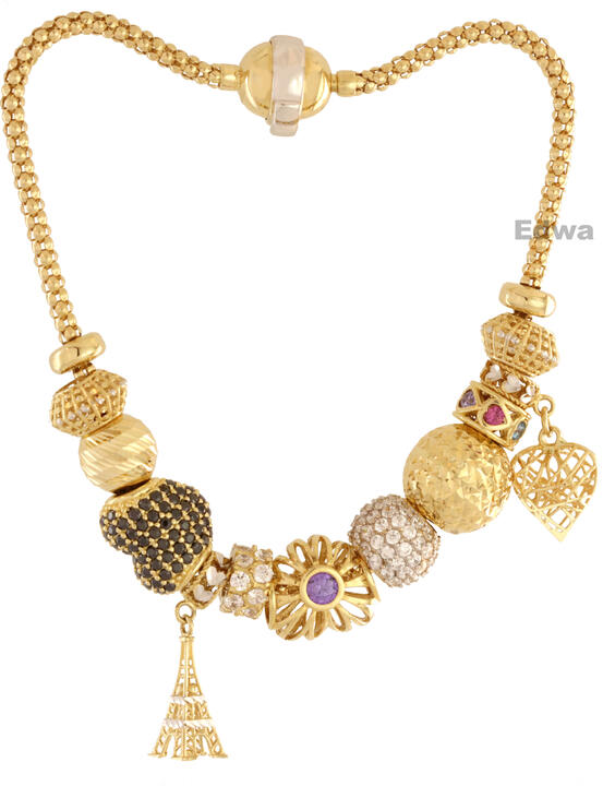 Bransoletka złota wzór Pandora pr.585