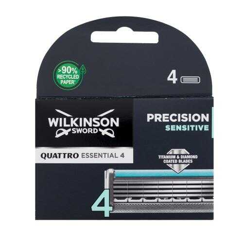 Wilkinson Sword Quattro Essential 4 wkład do maszynki 4 szt dla mężczyzn
