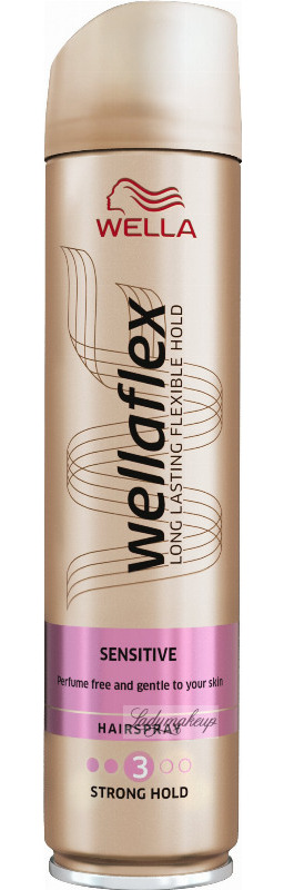 WELLA - Wellaflex - 3 Sensitive - Hairspray - Mocno utrwalający lakier do włosów - 250 ml