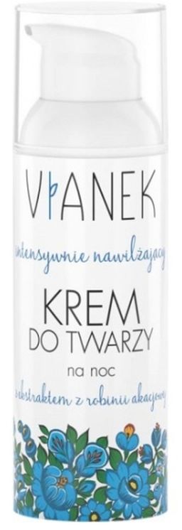 Vianek Nawilżający krem do twarzy na noc - 50ml