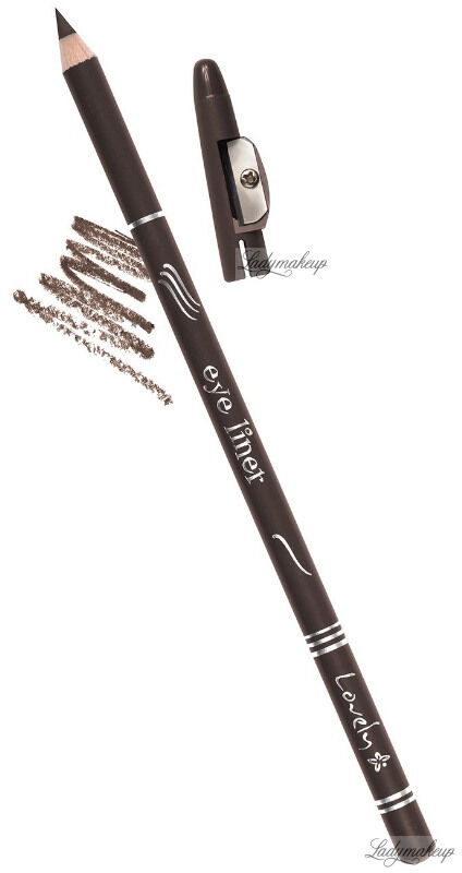 Lovely - Eye Liner - Kredka do oczu z temperówką - Brown