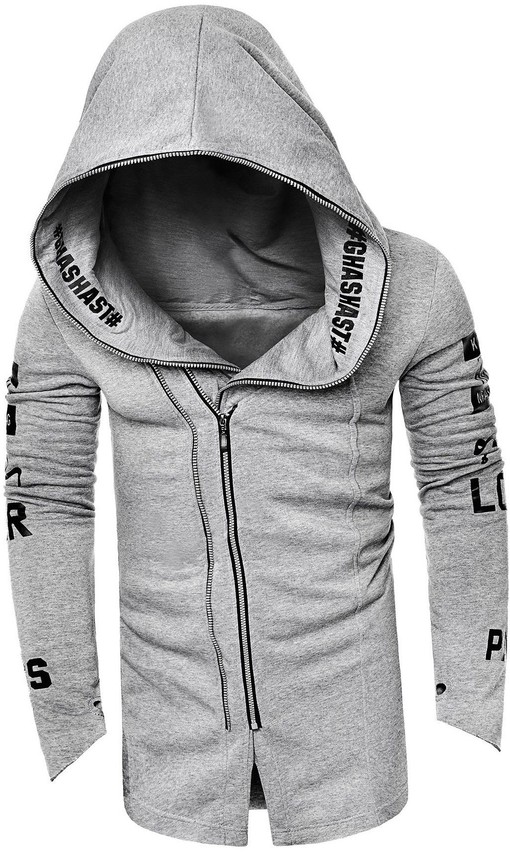 Męska bluza z kapturem rdi 1937 - szara assasin creed