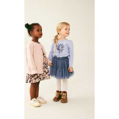 Vero Moda Girl Spódnica tiulowa 13211727 Niebieski Regular Fit