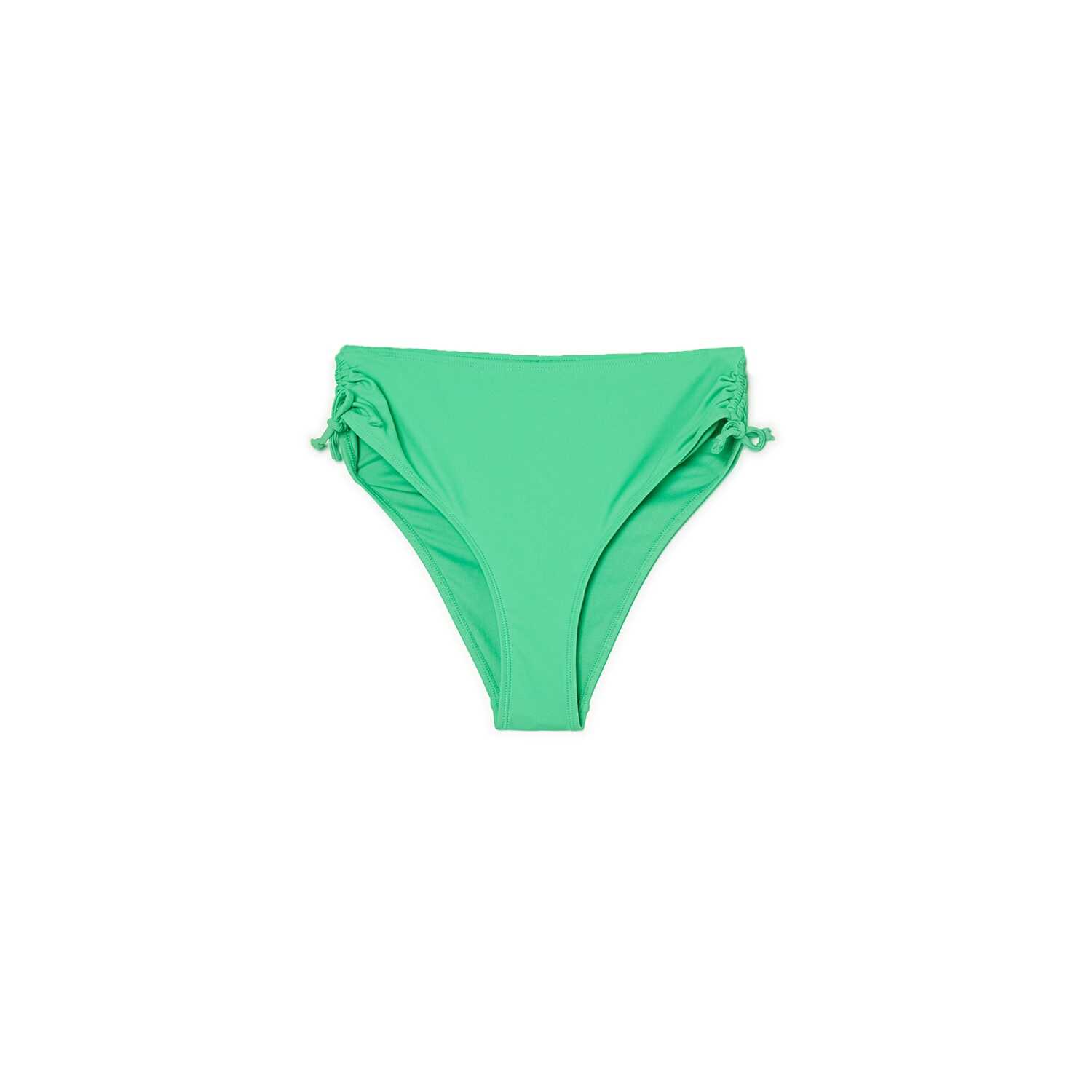 Cropp - Zielone majtki bikini - Zielony