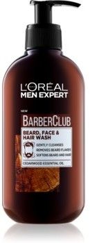 LOréal Paris Barber Club żel do mycia brody, twarzy i włosów 200 ml