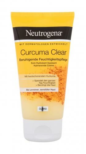 Neutrogena Curcuma Clear Moisturizing and Soothing Cream krem do twarzy na dzień 75 ml unisex