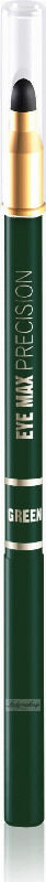 Eveline Cosmetics - EYE MAX PRECISION Eye Pencil - Automatyczna kredka do oczu z gąbką - GREEN