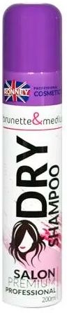 Ronney Dry Shampoo brunette & medium suchy szampon do włosów brązowych 200 ml