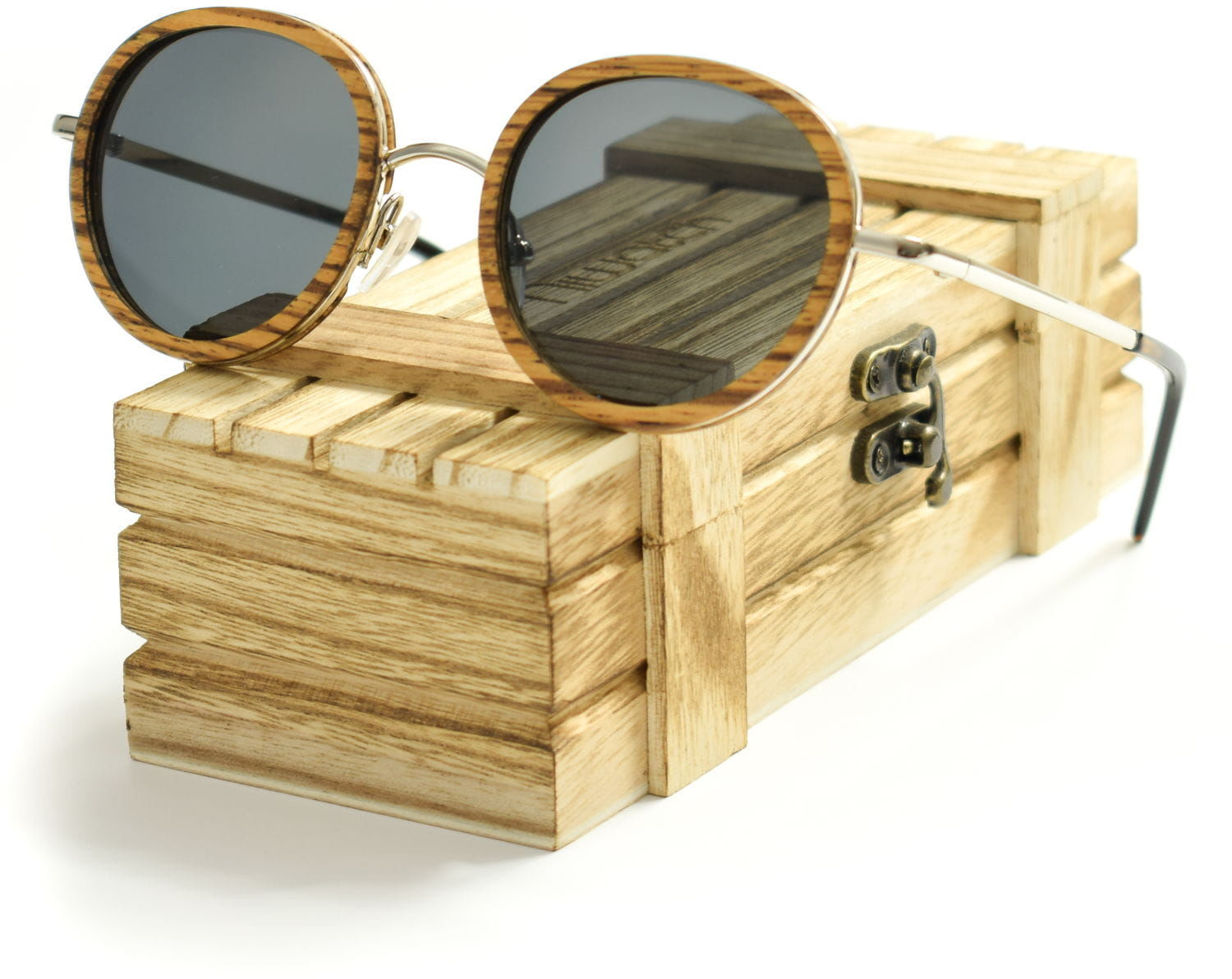 Drewniane okulary przeciwsłoneczne Niwatch Libra