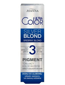 Pigment tonujący Joanna ULTRA Color srebrny blond 100g