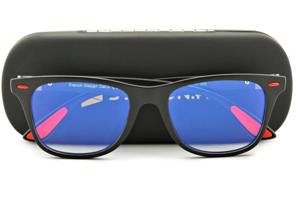 Stylion Okulary męskie z filtrem światła niebieskiego do komputera zerówki POL-BLF-790KA