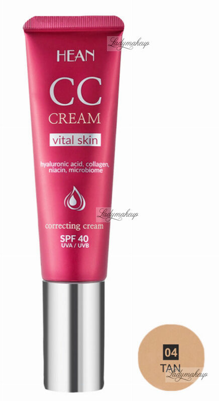 HEAN - CC Cream Vital Skin - Krem koloryzujący CC - 30 ML - 04 TAN