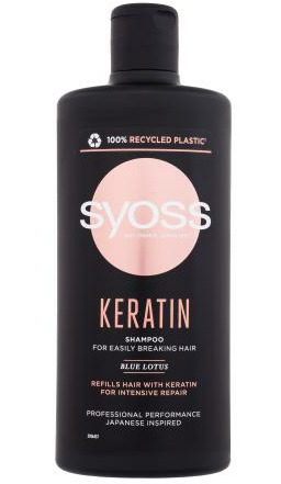 Syoss Keratin Shampoo szampon do włosów 440 ml dla kobiet