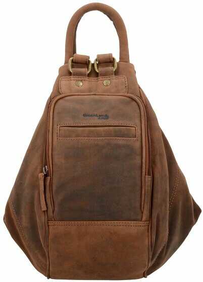 Greenland Nature Montenegro City Backpack Leather 34 cm natur