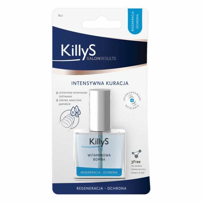 KILLY''S_Salon Results Vitamin Booster witaminowa bomba intensywna kuracja odżywka do osłabionych i łamiących się paznokci 10ml