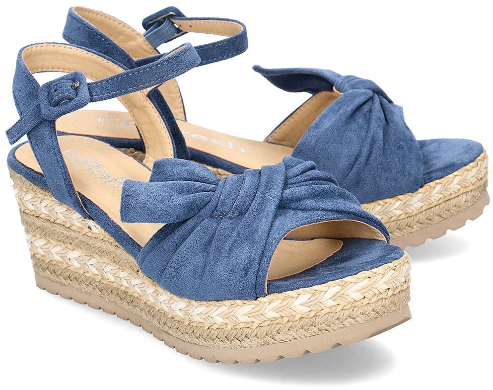 Refresh - Sandały Damskie - 69531 JEANS - Niebieski