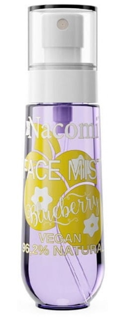 Mgiełka do Twarzy i Ciała o Zapachu Borówki, Nacomi, 80ml