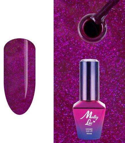 Lakier hybrydowy MollyLac I''m the Nudelover Lipgloss 10 ml Nr 527