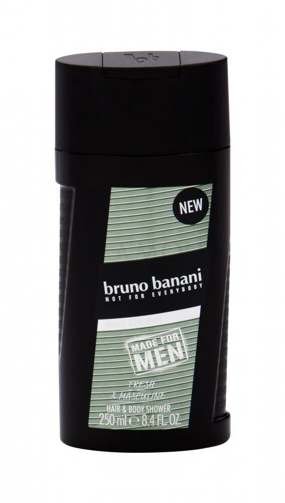 Bruno Banani Made for Men żel pod prysznic do ciała i włosów 250ml dla mężczyzn