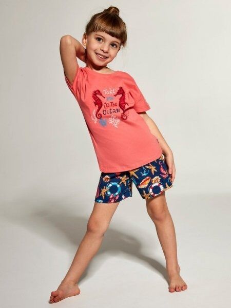 Piżama dziewczęca Cornette Kids 249/94 Seahorse