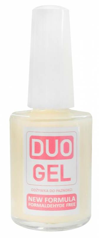 DUOGEL -odżywka z aktywatorem keratyny 14ml mleczna