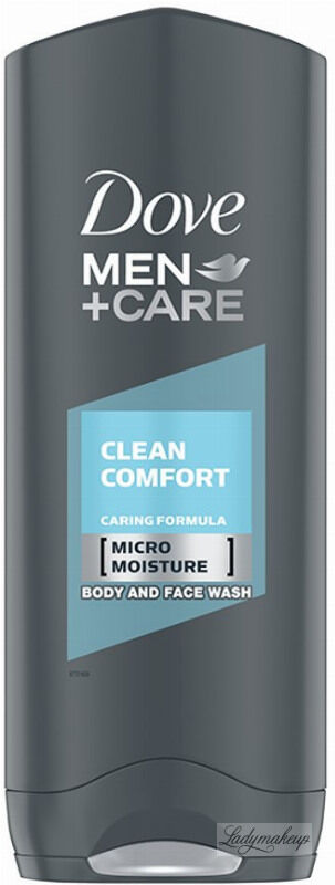Dove - Men+Care - Clean Comfort - Body and Face Wash - Żel pod prysznic do mycia ciała i twarzy dla mężczyzn - 250 ml