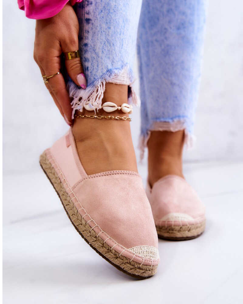 Damskie espadryle Big Star JJ274955 37 Różowe (5900714497255)