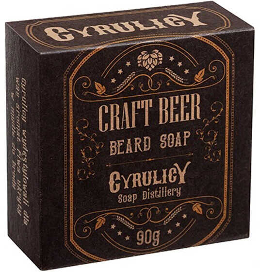 Cyrulicy Beard Soap Craft Beer Mydło do brody dla mężczyzn 90g