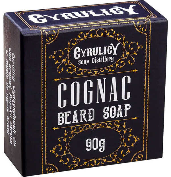 Cyrulicy Beard Soap Cognac Mydło do brody dla mężczyzn 90g