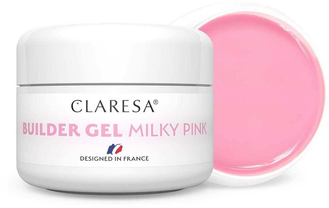 Claresa builder gel milky pink -15 g