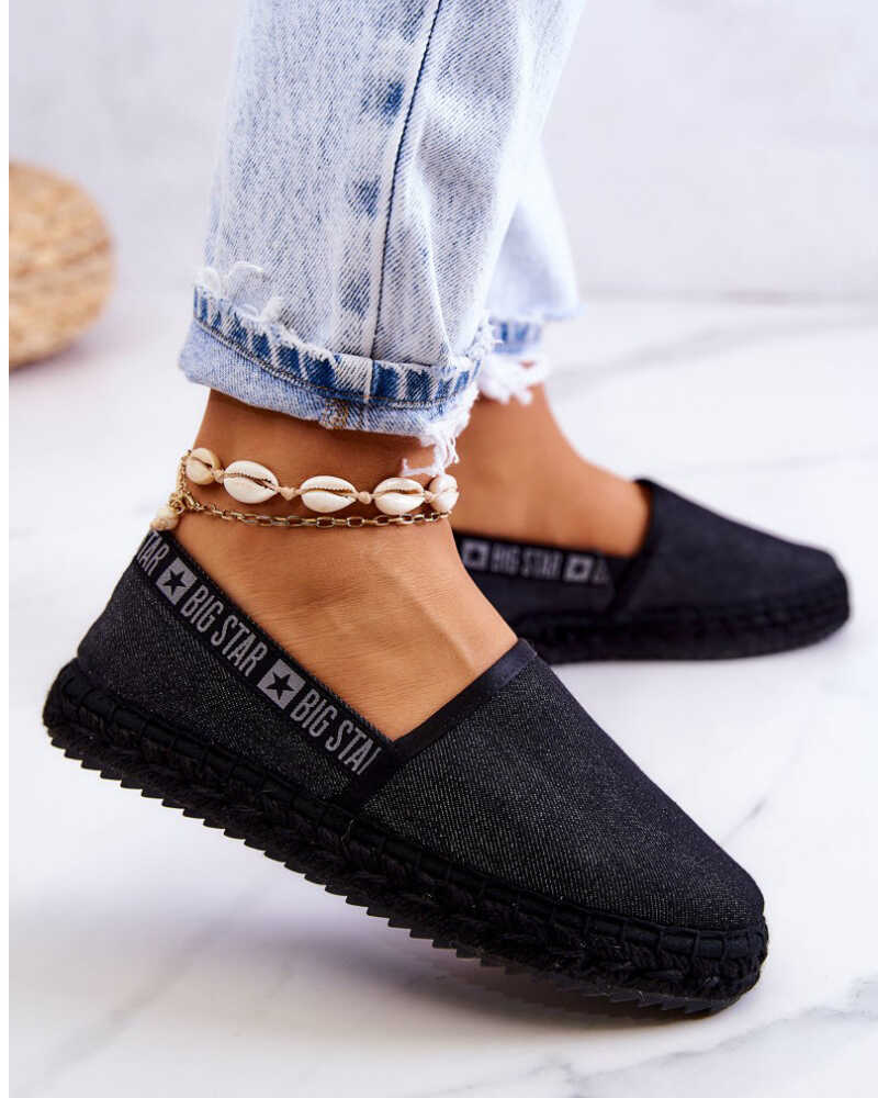 Damskie espadryle Big Star JJ274878 39 Czarne (5900714495756)